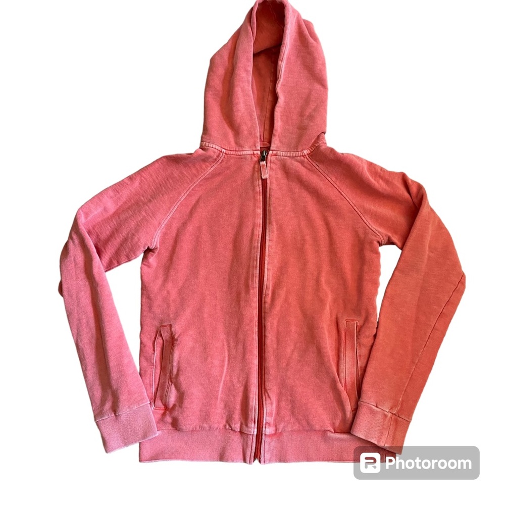 Boden Red Zip Up Hoodie Size 13-14y